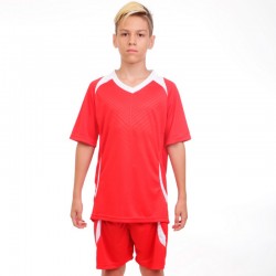 Футбольна форма підліткова PlayGame Perfect розмір 28, ріст 140, червоний, код: CO-2016B_28R