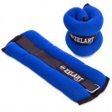 Обважнювачі-манжети для рук і ніг Zelart 2x0,5кг, синій, код: FI-1966-1-S52