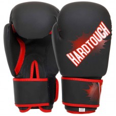 Рукавички боксерські Hard Touch 10 унцій, чорний-червоний, код: BO-4432_10BKR