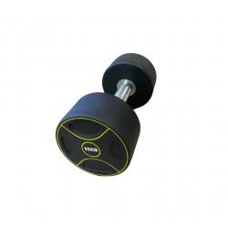 Гантель з уретановим покриттям Fitnessport 1х15 кг, код: 131591-AX
