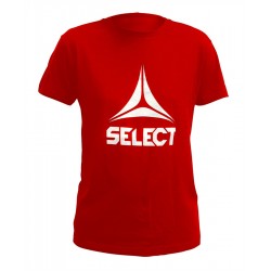 Футболка чоловіча Select T-shirt Basic With Big Select Logo 3XL, червоний, код: 5703543251513