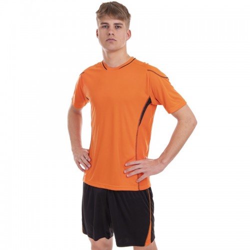 Форма футбольна PlayGame Lingo XL (48-50), ріст 175-180, помаранчевий-чорний, код: LD-5012_XLORBK-S52