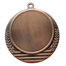 Медаль орнамент колоски PlayGame жетон d 25мм, d 35мм, бронза, код: 2963060104638