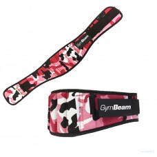 Жіночий пояс для фітнесу GymBeam XS Pink Camo, код: 8588007130927