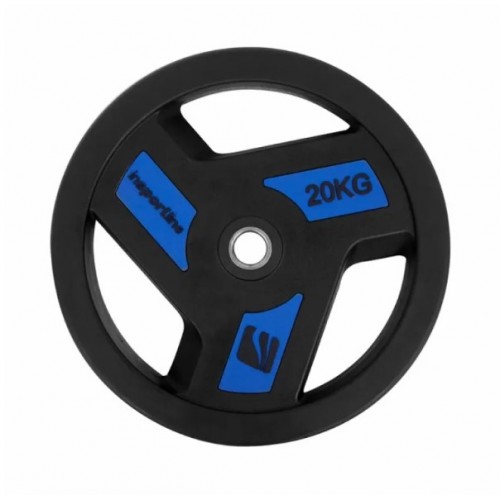 Олімпійська диск (млинець) прогумований inSPORTline Herk OL 50 мм, 20 кг, код: 9197-IN