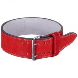 Пояс атлетичний шкіряний Zelart ширина 10см M, червоний, код: SB-165159_M-S52 Пояс атлетичний шкіряний Zelart ширина 10см M, червоний, код: SB-165159_M-S52
