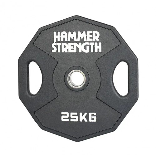 Диск для штанги Hammer Strength 25 кг, чорний, код: 523451-AX