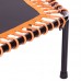 Фитнес батут шестиугольный FitGo  101см черный-оранжевый, код: TX-B6919-50-S52