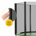 Батут із зовнішньою сіткою 4Fizjo Classic 10FT 312 см Black/Green, код: P-5907739314130