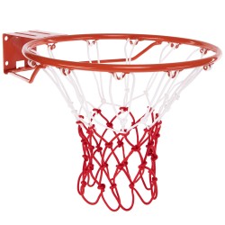 Сітка баскетбольна PlayGame біло-червоний, код: BT-6137-S52