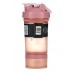 Шейкер спортивний BlenderBottle ProStak 22oz/650ml с 2-мя контейнерами Rose_Pink, код: PS 22oz Rose_Pink