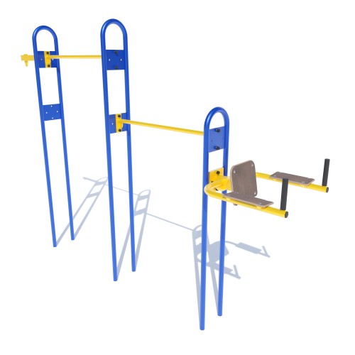 Універсальний вуличний тренажер Brustyle 3470х720х2550 мм, код: SG209 Універсальний вуличний тренажер Brustyle 3470х720х2550 мм, код: SG209