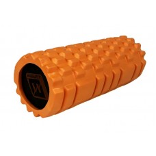 Масажний ролик EasyFit Solid Roller v.1.1s 330х140 мм, помаранчевий, код: EF-2050-Or