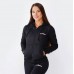 Толстовка жіноча GymBeam Clothing Zipper Hoodie Black XL, чорний, код: 217025-GB