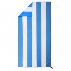 Рушник для пляжу Beach Towel Sailbolat 1600x800 мм, синій-білий, код: T-SCT_BLW