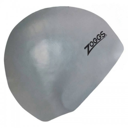 Шапочка для плавання Zoggs Latex Cap сіра, код: 749266026118