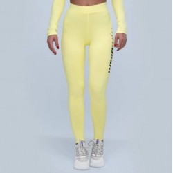 Легінси жіночі GymBeam Clothing Advanced Lemon M, лимонний, код: 218523-GB