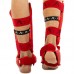 Захист гомілки та стопи для єдиноборств Araza, розмір M, червоний, код: BO-1252_MR