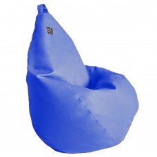 Крісло груша Tia-Sport, шкірозамінник, S - 900х600 мм, синій, код: sm-0054-10-42