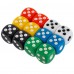 Кості гральні кубики для настільних ігор PlayGame Dice 12 шт, різнокольоровий, код: 1412-1-S52