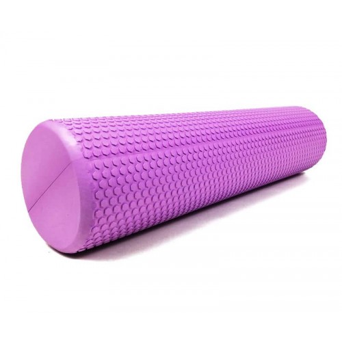 Масажний ролик EasyFit Foam Roller 45 см фіолетовий, код: EF-2030-V