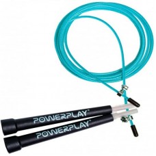 Скакалка швидкісна PowerPlay бірюзова, код: PP_4202_Cyan Скакалка швидкісна PowerPlay бірюзова, код: PP_4202_Cyan