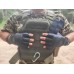 Рукавички тактичні шкіряні без пальців PowerPlay Tactigear Patrol L Black, код: 8801BK4-L