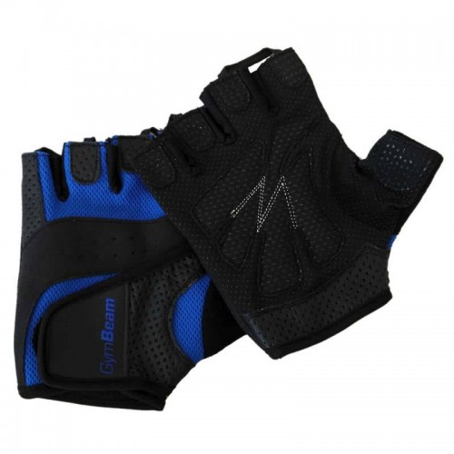 Фітнес рукавички GymBeam Dexter XL, чорний-синій, код: 8588006751154