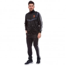 Костюм спортивний чоловічий Lidong Juventus 3XL (52-54), чорний, код: LD-6122-J2_3XLBK