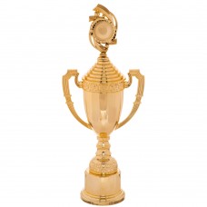 Кубок спортивний з ручками і кришкою PlayGame Chic висота 56см, золото, код: C-8972A-S52
