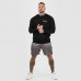 Толстовка чоловіча GymBeam PRO Jumper Black XXL, чорний, код: 119016-GB