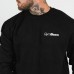 Толстовка чоловіча GymBeam PRO Jumper Black XXL, чорний, код: 119016-GB