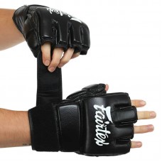Рукавички для змішаних єдиноборств MMA Fairtex XL, чорний, код: BO-0582_XLBK
