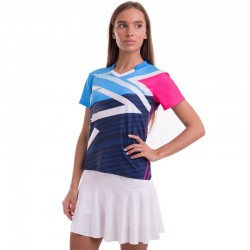 Форма для великого тенісу жіноча Lingo 2XL, зріст 165-170, блакитний-білий, код: LD-1840B_2XLNW