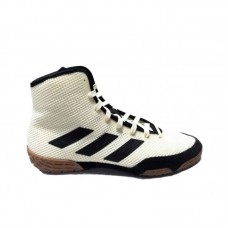 Взуття для боротьби (борцівки) Adidas Tech FaII 2, розмір 38,5 UK 6,5 (25 см), чорний-білий, код: 15551-596