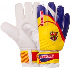 Рукавички воротарські PlayGame Barcelona жовтий-синій, розмір 10, код: FB-0187-7_10-S52