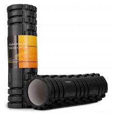 Масажний ролик Cornix EVA 450x140 мм (валик, роллер) Black, код: XR-0038
