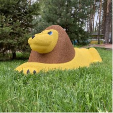 Поліуретановий виріб InterAtletika Лев 1550х630х480 мм, код: pi012-SM
