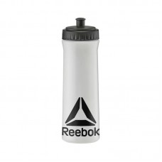 Пляшка для води Reebok сірий/чорний 0,75 л, код: RABT-11005CLBK