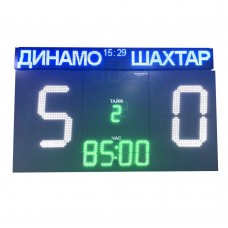Табло для футболу з біжучим рядком LedPlay 3000х1820х50 мм, код: 07672-ST