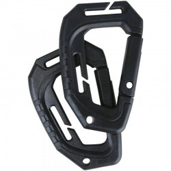 Карабін Kombat Spec-Ops Carabiner 1шт, код: kb-soс-blk