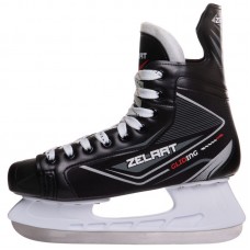 Ковзани хокейні Zelart чорний-білий, розмір 36, код: Z-0889_36-S52