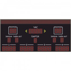 Табло для волейболу LedPlay (2600х1200), код: VOL1510