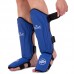 Захист гомілки та стопи для єдиноборств Zelart S синій, код: ZB-4214_S-S52
