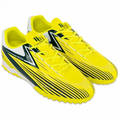 Сороконіжки футбольні Blue Okean Messi розмір 40, салатовий-білий, код: 230710-C-3_40