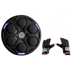 Настінний боксерський тренажер EasyFit музична електронна мішень для боксу із перчатками, код: EF-0351