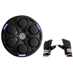 Настінний боксерський тренажер EasyFit музична електронна мішень для боксу із перчатками, код: EF-0351