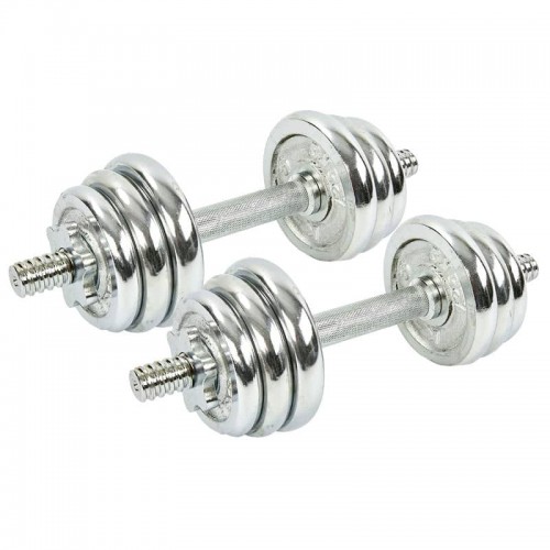 Гантелі розбірні хромовані BioGym 2х7,5 кг, код: TA-8209-15