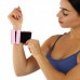 Обтяжувачі-браслети для рук ніг з силіконовим покриттям FitGo 1x0,45кг, бузковий, код: FI-0188_LV