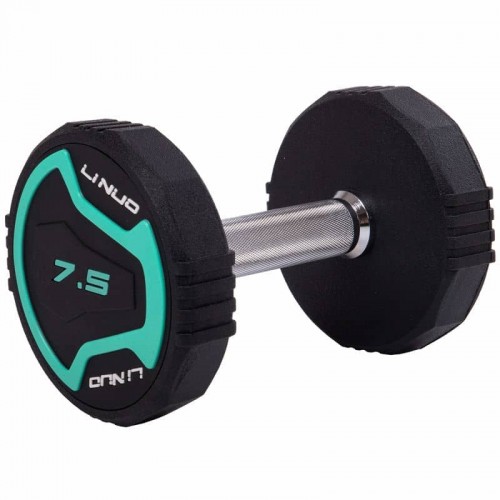 Гантель цільна професійна Li Nuo 1х7, 5кг чорний, код: TA-3614-7_5-S52 Гантель цільна професійна Li Nuo 1х7, 5кг чорний, код: TA-3614-7_5-S52